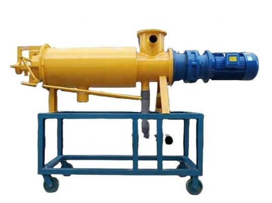 Slachtofafvalwaterbehandeling Schroefpersdehydrator voor het ontwateren van biologische meststoffen
