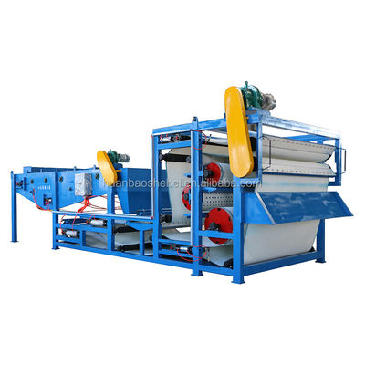 Gepersonaliseerde spannings-gupse slib ontwatering machine voor vaste vloeistof scheidingsaanleg
