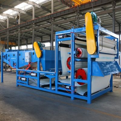 Gepersonaliseerde spannings-gupse slib ontwatering machine voor vaste vloeistof scheidingsaanleg