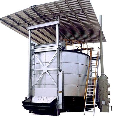 Intelligente verticale hoogtemperatuurfermentatieapparatuur voor productie-installaties