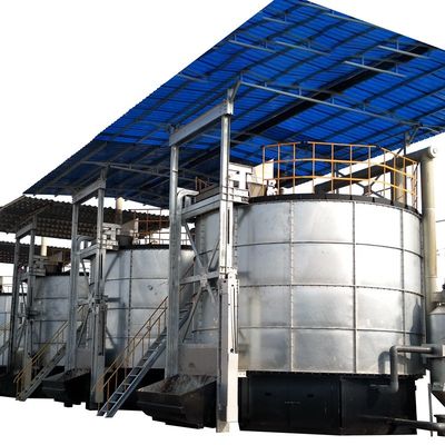 Intelligente verticale hoogtemperatuurfermentatieapparatuur voor productie-installaties