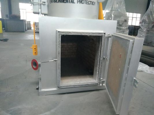 Afvalverbrandingsinstallatie met een capaciteit van 100-150 kg/belasting voor het verbranden van dierlijk afval in twee kamers