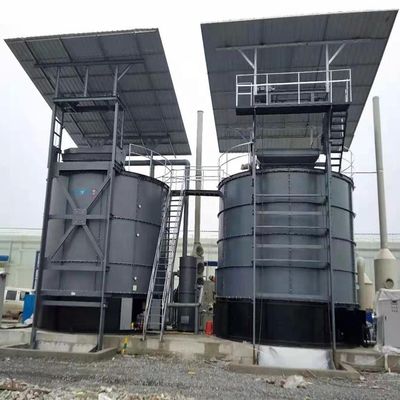 Meerdere doeleinden fermentator voor organische meststoffen productie apparatuur 6000mm*6000mm*9000mm