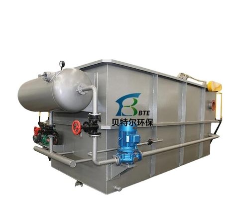 Oploste luchtflotatie-machine voor industriële waterzuiveringsmiddelen in groen