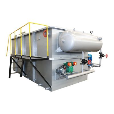 Oploste luchtflotatie-machine voor industriële waterzuiveringsmiddelen in groen