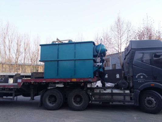 Oploste luchtflotatie-machine voor industriële waterzuiveringsmiddelen in groen