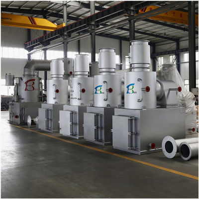 Machines voor het recyclen van pcb-afval van verbrandingsinstallaties met een op maat gemaakte capaciteit van 10-500 kg/batch