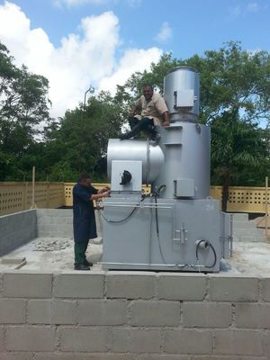 Machines voor het recyclen van pcb-afval van verbrandingsinstallaties met een op maat gemaakte capaciteit van 10-500 kg/batch