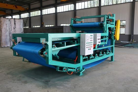 Carbon Steel Belt Filter Press voor het ontwateren van slib van ijzerertsfabrieken