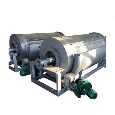 Microfilter van het roterende cilindertype voor de behandeling van afvalwater in de voedingsmiddelen- en drankenindustrie