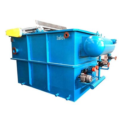 220V / 380V ontbonden luchtflotatie staal septic DAF systeem tank voor afvalwaterzuivering