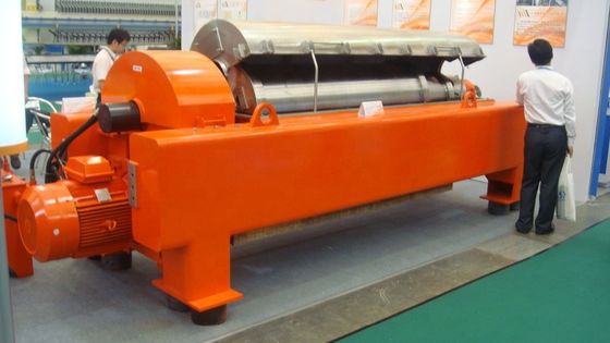 Horizontale spiraalcentrifugeermachine voor waterbehandeling