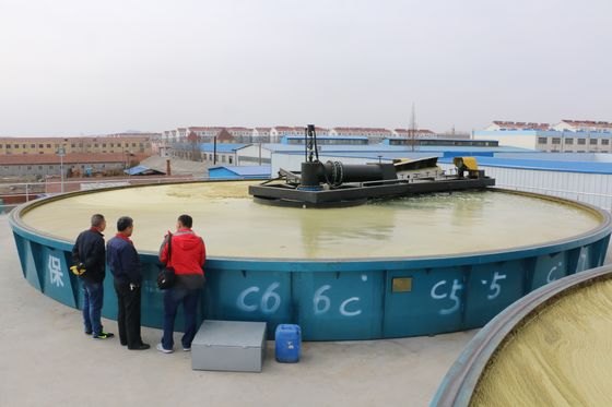 Machines voor de behandeling van afvalwater en de prestaties daarvan