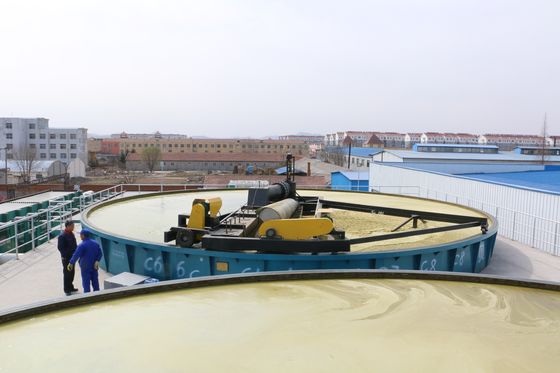 Machines voor de behandeling van afvalwater en de prestaties daarvan