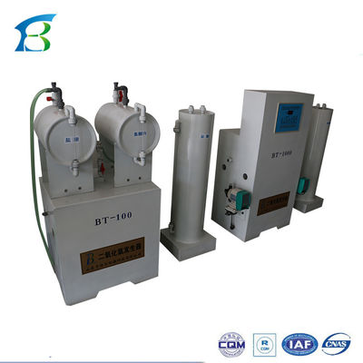 Elektrolysechloordioxidegenerator voor aanpasbare desinfectie van afvalwater