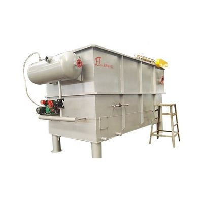 Vloeistof-vaststof scheiding opgeloste luchtflotatie machine voor afvalwaterzuiveringsinstallaties