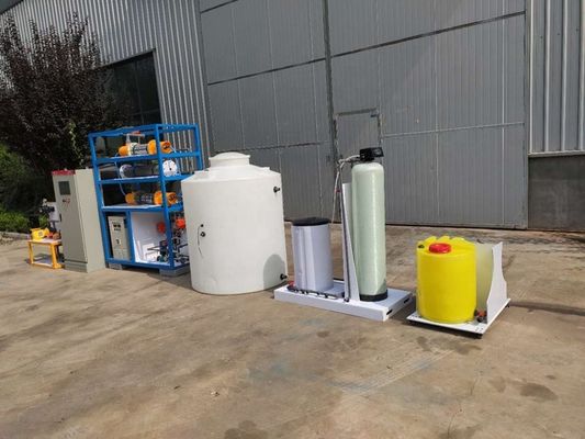 Veldreparatie 2 kW elektrolytische natriumhypochloritgenerator voor zwembad