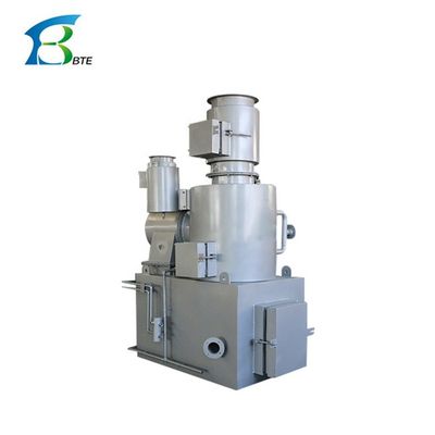 Verbrandingsmachine voor rubber/nylon/plastiek met twee verbrandingskamers