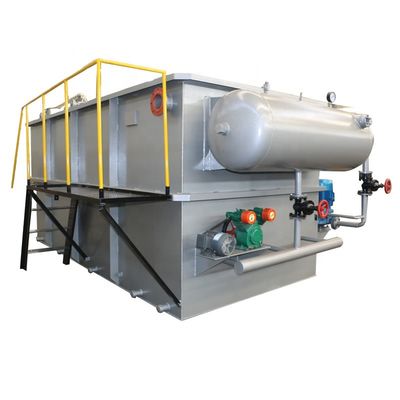 5 mm dikke opgeloste luchtflotatiemachine voor petrochemische afvalwaterzuivering in Kenia