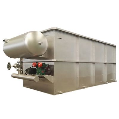 5 mm dikke opgeloste luchtflotatiemachine voor petrochemische afvalwaterzuivering in Kenia