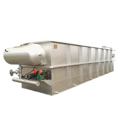 Sedimentatie- en behandelingsapparatuur met een opgeloste luchtflotatie-inrichting