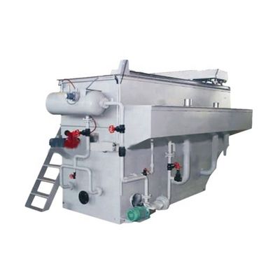 Opgeloste luchtdrijvende machine voor de scheiding van vaste vloeistoffen uit rioolwater Productiviteit 3000L/uur