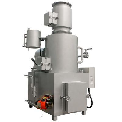 20-500 kg/batch Capaciteit Rookloze verbrandingsinstallatie voor ziekenhuisafval met olie/gas