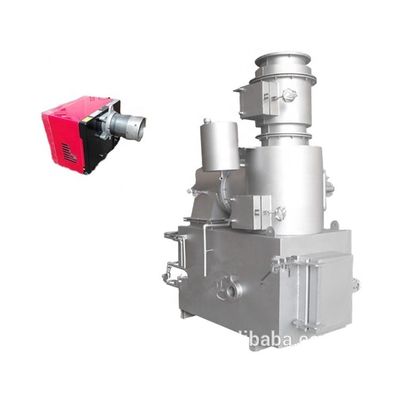 20-500 kg/batch Capaciteit Rookloze verbrandingsinstallatie voor ziekenhuisafval met olie/gas