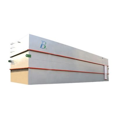 17 jaar ervaring Rectangular MBR Integrated Wastewater Treatment Equipment voor industrieel en huishoudelijk afvalwater