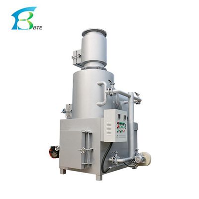 Vleesverbrander 900-1400 graden Celsius Temperatuur 10-1000 kg/batch Capaciteit