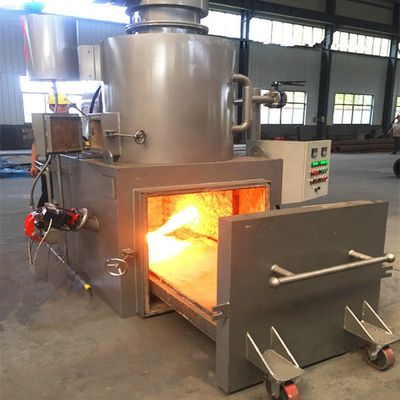 Huisdierverbrandingsinstallatie Rookloze crematiemachine met een op maat gemaakte capaciteit van 10-500 kg/uur