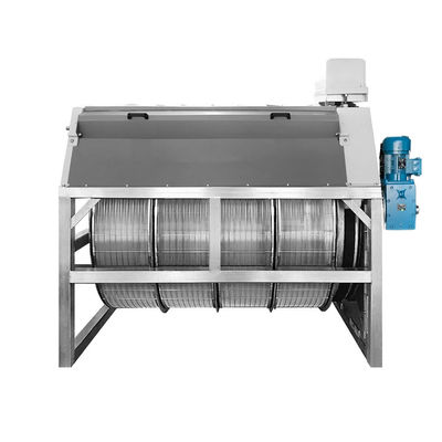 Boerderijen Rotary Drum Filter Roestvrij staal 304 316 Aquacultuur Drum Screen Filter
